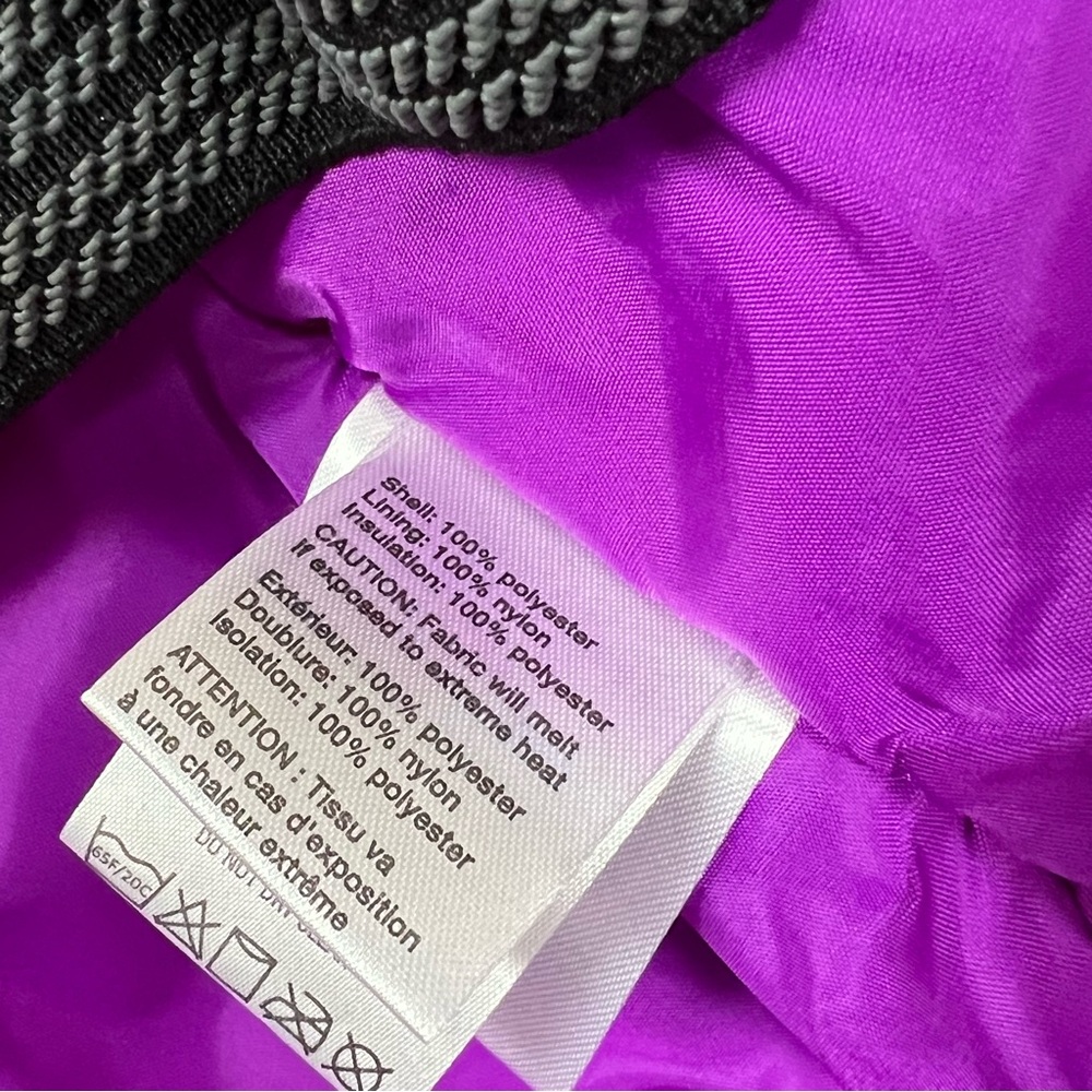 OBERMEYER ASPEN Tabor Insulated Hooded Ski Jacket Teen Girls Size XL 18 Purple - Picture 8 of 11